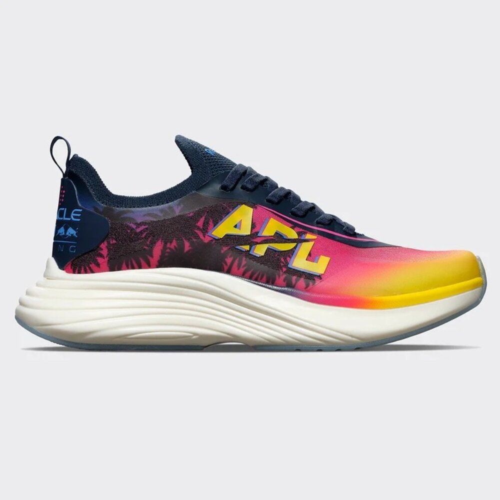 APL Podium Oracle Redbull Racing Sneaker Shoes Navy /Pink Sunset Size 5.5